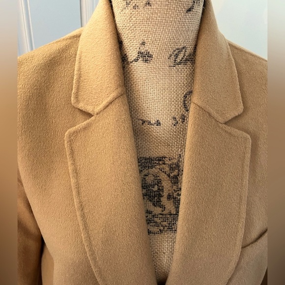 Maje Camel Color Light Coat - Picture 12 of 13